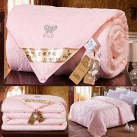 超柔-贴身丝被-玉色 [4斤空调被]66150x200 被子冬被丝棉被芯春秋冬季加厚保暖太空调被单人双人冬天棉被褥子