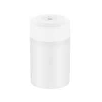 插电版[白色]简约加湿器 280ml 带七彩氛围灯 加湿器usb纳米喷雾器办公室室内卧室桌面家用静音空气大雾量孕妇婴儿迷