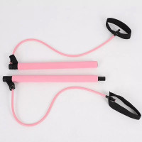 普拉提棒粉色 一字马训练器劈叉神器开胯拉筋神器拉伸拉韧带压腿开腿器腿部器材