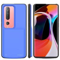 [普通版]小米10/10Pro蓝 适用10至尊版背夹式全包充电宝10pro无线电池10青春版电源壳