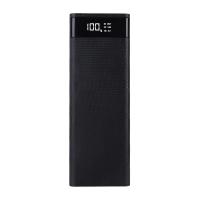 普通黑色[主板+外壳] 送防水袋 10节快充QC3.0移动电源免焊接套件 充电宝外壳DIY套料18650电池盒