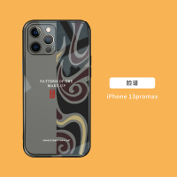 透黑壳 脸谱 [苹果13promax] 适用于iphone12promax中国风脸谱保护壳苹果13pro全包软壳11手机