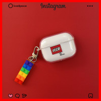 AirPods 1/2 透明+乐高积木 宜家AirPods保护套airpods pro三代壳airports透明创意ai