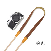 棕色(20mm窄版) 相机带背带复古单反微单可爱适用于佳能拍立得索尼牛仔挂绳
