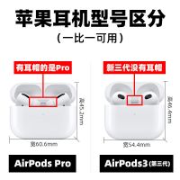 AirPods1代2代 保护壳 电镀软壳(无图案) 潮牌airpods保护壳pro电镀软套NASA适用苹果无线蓝牙耳机套