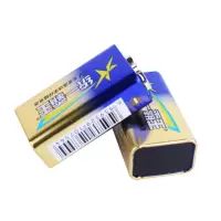 9V 1节 9V电池万用表话筒烟感器玩具遥控器九伏6F22方块层叠