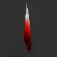 白大红酒红丝巾50*50 夏辉万疆同款扇子广场舞蹈渐变跳舞用的大扇子真丝双面秧歌加长款