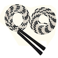 LB黑白7米 集体活动大跳绳双人儿童长跳绳小学生竹节跳绳长绳子多人花样跳绳