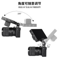 U-150蜗牛云台  U-150 单反微单相机监视器云台支架摄影摄像器材Vlog配件阿童木云台百视悦底座转接
