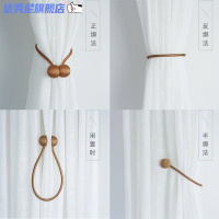 绑带长30CM单个定做 拍下请备注颜色 窗帘绑带一对装磁力扣扎束带绳子束带绑绳磁铁窗帘扣挂钩装饰配件