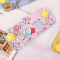 粉红色 阿兔兔 童年回忆套圈圈水机小学生儿童益智力玩具90后80后怀旧经典游戏机