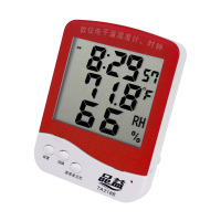 TA218B-红色 电子 温度计 室内 湿度计 家用 温湿度计 温度湿度计