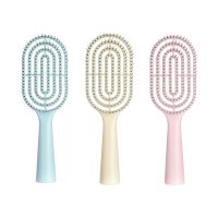 立式长柄骨梳 款式随机 猫和老鼠我爱芝士方形气囊梳女学生韩版梳子卷发