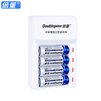 充电电池套装七号五号电池充电器配4节电池可充7号镍氢 可以冲电的充电池可替代1.5v锂电池
