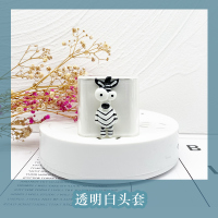 斑马先生[透明头套] 充电器保护套透明头套20W快充卡通适用于苹果13 12手机数据线iPhone11Promax耳机缠