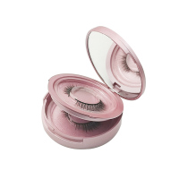 遇水即粘假睫毛 水粘睫毛免胶重复使用自然卷翘逼真浓密自然