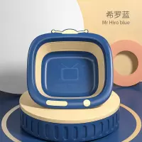 电视机-希罗蓝 儿童洗脸盆婴幼儿用品折叠便捷式洗脸盆洗屁屁脸盆3个宝宝盆子厚