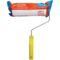 小公主9寸长毛滚筒1把 分色神器修边滚筒刷乳胶漆涂料内阴角墙面油漆刷角收边专用软毛刷
