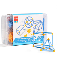 搭建几何体套装 一年级数学教具学具盒立体几何图形小学学习神器幼儿启蒙玩具
