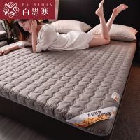 灰-全棉面料+大豆纤维填充-抗菌防螨 0.6x1.2m床[婴儿床] 全棉抗菌加厚床垫软垫家用垫被宿舍学生1.2米1.8褥