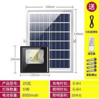 5米国标紫铜线 170珠+光控+遥控] 太阳能灯户外庭院灯超亮led防水家用室内农村照明投光灯道路灯