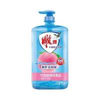 水蜜桃洗洁精*1瓶 关注店铺送洗碗海绵 1kg水蜜桃洗洁精蔬果餐具净洗涤剂家庭装家用洗碗液清洁剂