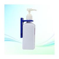 蓝色墙架_ 洁芙柔凝胶专用免洗手抗菌消毒洗手液支架医疗病床走廊扶手架挂钩