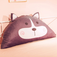 哈士奇 80cm(可拆洗) 床上靠枕大靠背双人可拆洗宿舍寝室大学生床头看书学习靠垫神器
