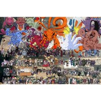 01图案 40x60厘米 挂轴画 买2送1 火影忍者晓组织超大海报挂画 佐助 鸣人 鼬 动漫 墙贴宿舍装饰画