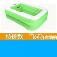 75CM两环水池 脚泵套餐 婴儿充气游泳池儿童家用成人加厚戏水池加大号宝宝小孩洗澡盆玩具