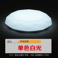 26厘米18瓦白光 LED吸顶灯圆形阳台过道走廊 卧室灯客厅灯厨卫灯现代简约灯饰灯具