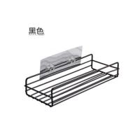 长方形黑色 可绅缩铁艺厨房置物架橱柜碗碟架厨具沥水收纳架隔层家用调味品架