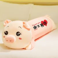 余生有你 80厘米(收藏送礼品) 猪毛绒玩具抱枕女生睡觉长条枕夹腿玩偶女孩娃娃抱睡公仔生日礼物