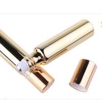 1个金色(送小漏斗) 10毫升电镀UV滚珠瓶 避光 精油分装瓶 眼霜乳液按摩玻璃走珠瓶