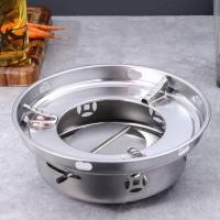 防风酒精炉(无赠品) 不锈钢酒精炉酒精锅家用饭店学生锅固体小火锅干锅宿舍干锅汤锅