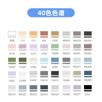 单支购买(备注:英文+色号) 宽头马克笔酒精油性大宽头40色学生手绘设计20mm空白笔