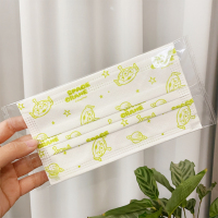 10片 独立包装 卡通三眼仔口罩三眼怪玩具总动员成人独立包装三层防护保暖透气