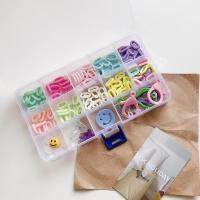 1.糖果色方形材料包 自制韩国ins风简约口罩挂链材料盒可挂脖防丢失链diy材料包墨镜链