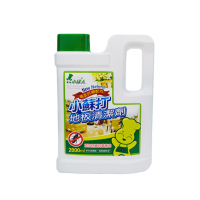 小绿人地板清洁剂 台湾原装正品进口 小苏打草本地板强力清洁剂好洗2倍速干防蟑螂 2L*1瓶