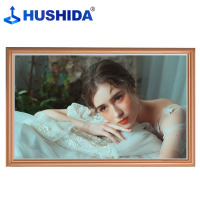 互视达(HUSHIDA)55英寸壁挂画框广告机家用电子相框4K高清液晶显示屏播放器展览宣传屏(非触摸)HN32002KB