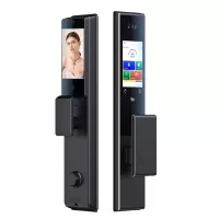 智贝勒ZHIBEILE F10掌静脉内外双彩屏CNC精雕人脸识别智能锁
