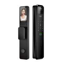 智贝勒HD-11全自动人脸手掌双识别主动对讲蓝牙锁控