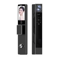 智贝勒Z5FVS掌纹人脸双摄双电智能锁