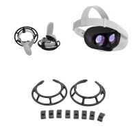 适用于oculus quest 2保护盖,可防止触摸控制器刮擦和撞击框架