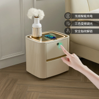 芝华仕智能床头柜简约现代小型收纳储物床边柜轻奢卧室多功能G029