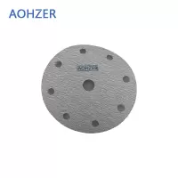 AOHZER 背绒砂纸120目150mm9孔 AZ-82100 100片 盒