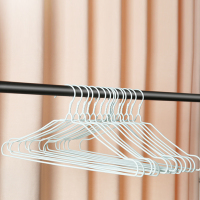 希艺欧15只量贩装防滑浸塑衣架晒衣架晾衣架15个/扎 颜色随机拍一发二