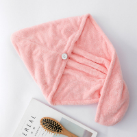 希艺欧干发帽强力吸水绵柔材质女生常备 颜色随机