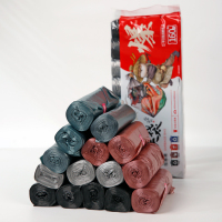 CEO/希艺欧平口垃圾袋点断易撕加厚防漏45*48cm 160只装颜色随机