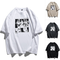 满速MUSZOOM夏季印花时尚潮流百搭圆领短袖日系t恤男体恤